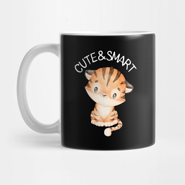 Cute and Smart Cookie Sweet kitty baby tiger cute baby outfit by BoogieCreates